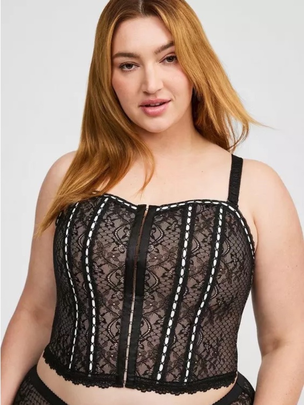 Torrid Retro Bombshell Lace Corset